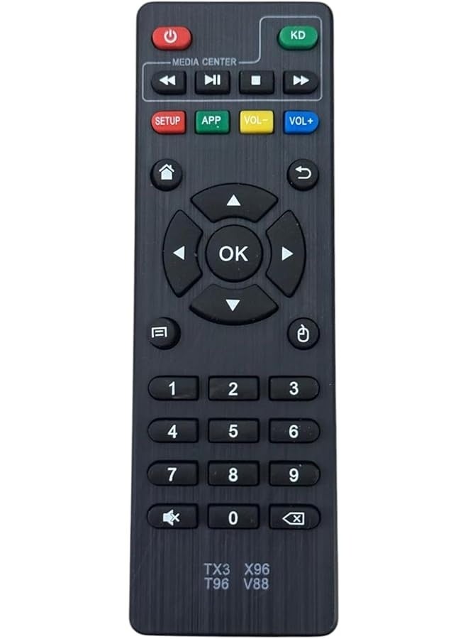 إيروريكس جهاز تحكم عن بعد لأجهزة Android TV Box متوافق مع TX3 و X96 و T96 و V88 - Image 1