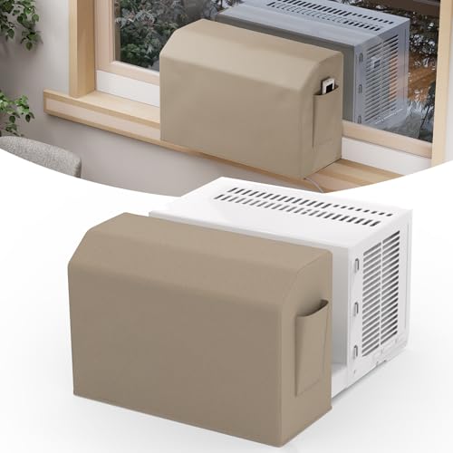 LBG Products Indoor Air Conditioner Covers for UShaped 80001000012000 BTU Unit All Side Coveredwith Convenient Storage Side BagWindow AC Cover for U AC Inside UnitBlock Cold Draft and Dust - Image 1