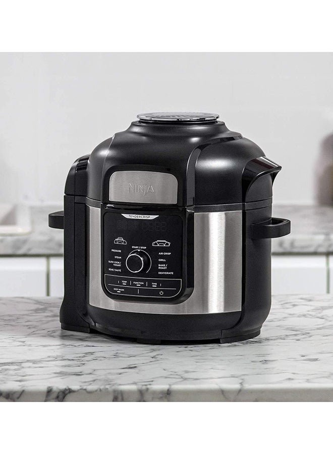 نينجا طنجرة ضغط كهربائية مع مقلاة هوائية متعددة الاستخدامات من ماكس 7.5 لتر 1760 W OP500UK 7.5 L 1760 W OP500UK أسود - Image 2