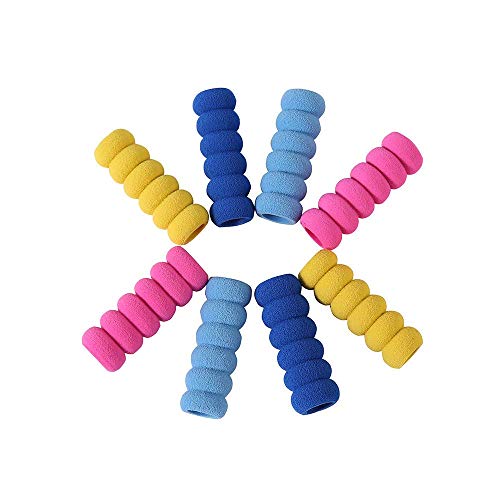 BeeSpring 8 Pcs Diamond Painting Tools Drill Pen Grip Anti-Slip Pen Sleeve Accessory - Image 1