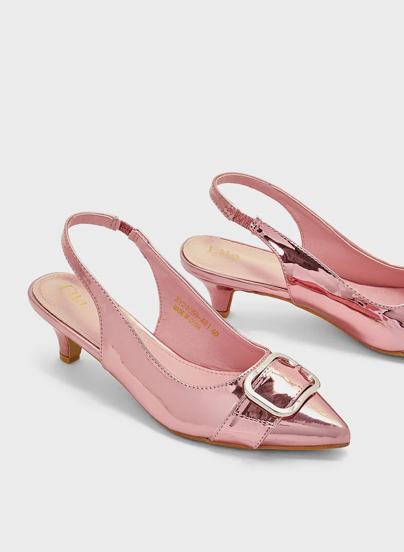 ايلا Buckle Detail Pump