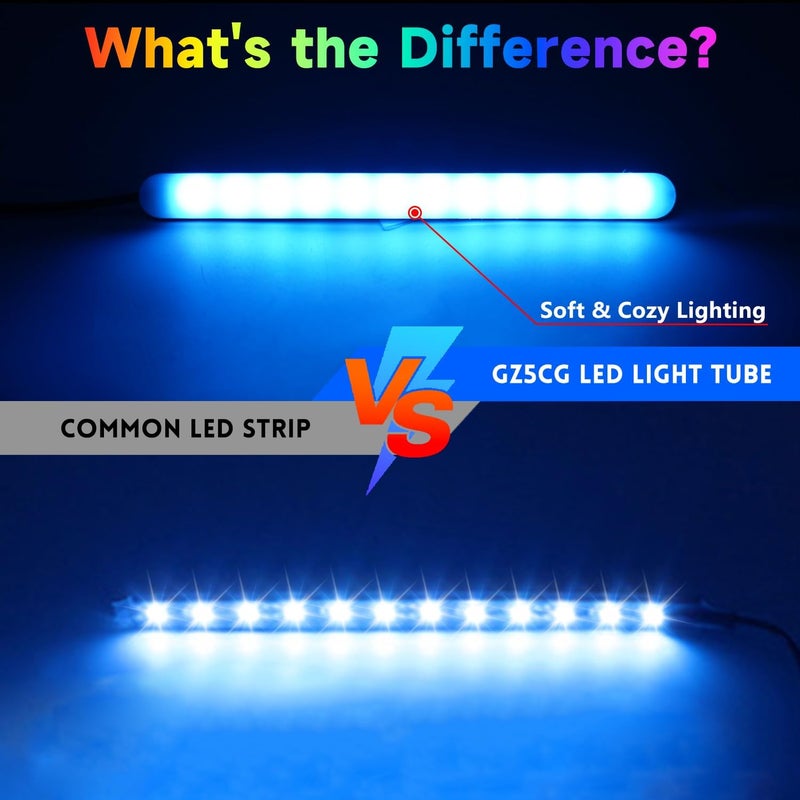 GZ5CG Car Interior Ambient Lights with APP Control - Image 2