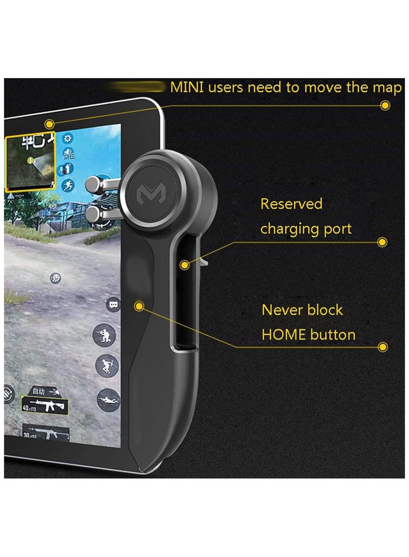 PUBG Controller for Tablet,Six Finger Game Joystick Trigger Handle,L1R1 Shooter Aim on Gamepad Controller for iPad Tablet PUBG,Support 10-12.9 inch iPad and Tablet - Image 4