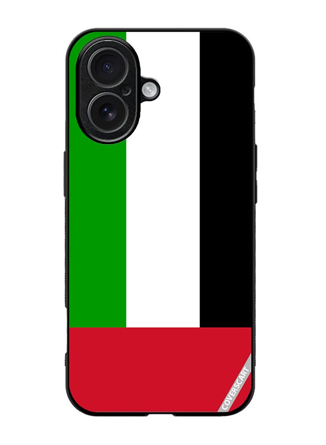 COVERSCART Protective Case Cover For Apple iPhone 17 Uae Flag Design Multicolour