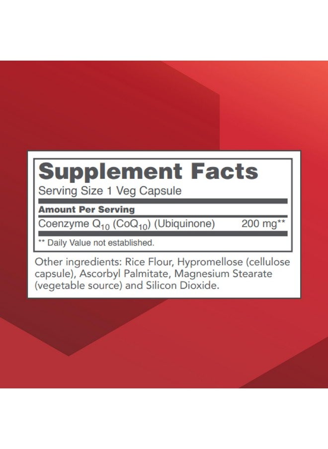 Protocol For Life Balance - Protocol CoQ10 200 mg - for Heart Health - Heart Supplements for Men & Women - Vegan & Non-GMO - 30 Veg Capsules - Image 1