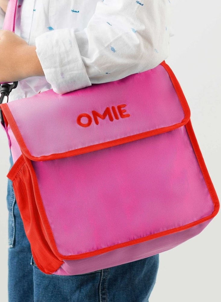 OmieTote Lunch Bag-Pink - Image 4