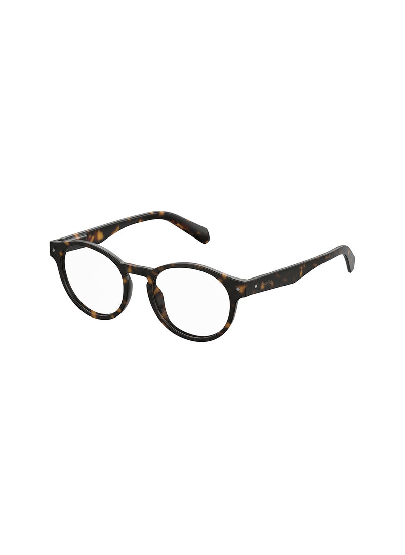 Polaroid Unisex Oval Reading Glasses - Pld 0021/R Havana 49 - Lens Size: 49 Mm  - Image 1