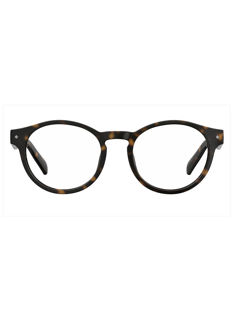 Polaroid Unisex Oval Reading Glasses - Pld 0021/R Havana 49 - Lens Size: 49 Mm  - Image 2