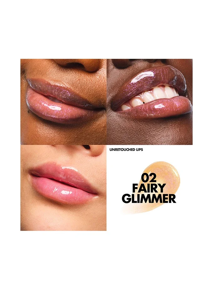 MAKE UP FOR EVER SUPER BOOST LIP GLOSS - 02 (FAIRY GLIMMER)