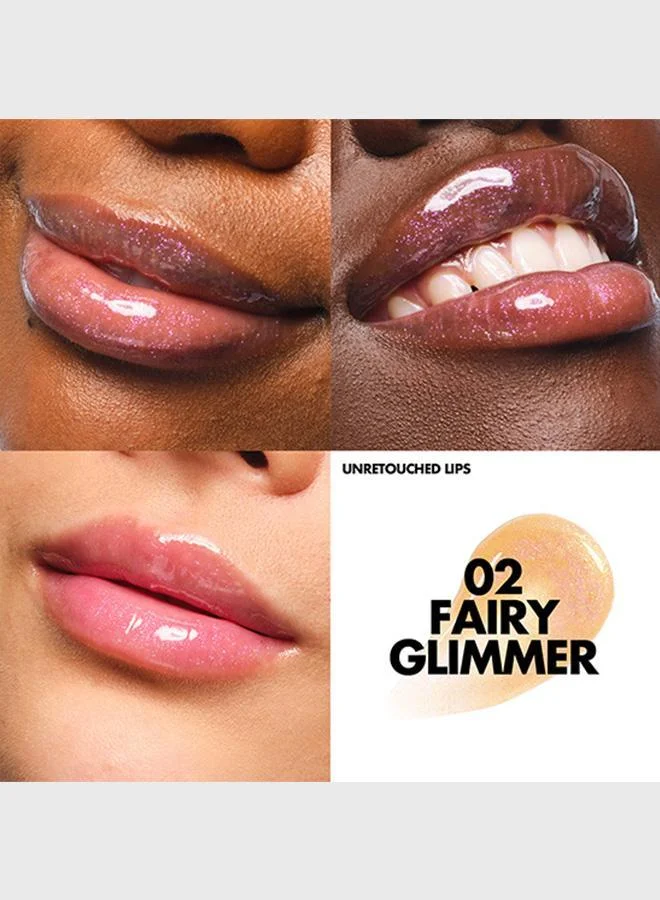Make Up For Ever 02 (fairy glimmer) SUPER BOOST LIP GLOSS - 02 (FAIRY GLIMMER) for Women | Best Price UAE