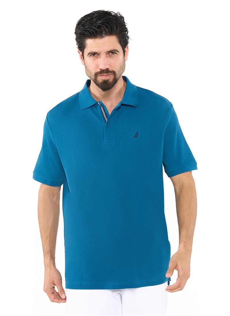 NAUTICA Essential Regular Fit Premium Cotton Logo Polo Shirt  - Image 1