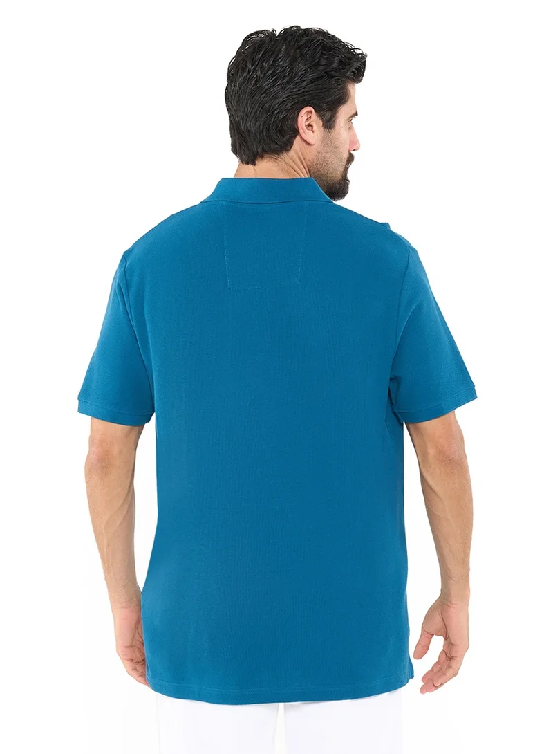 NAUTICA Essential Regular Fit Premium Cotton Logo Polo Shirt