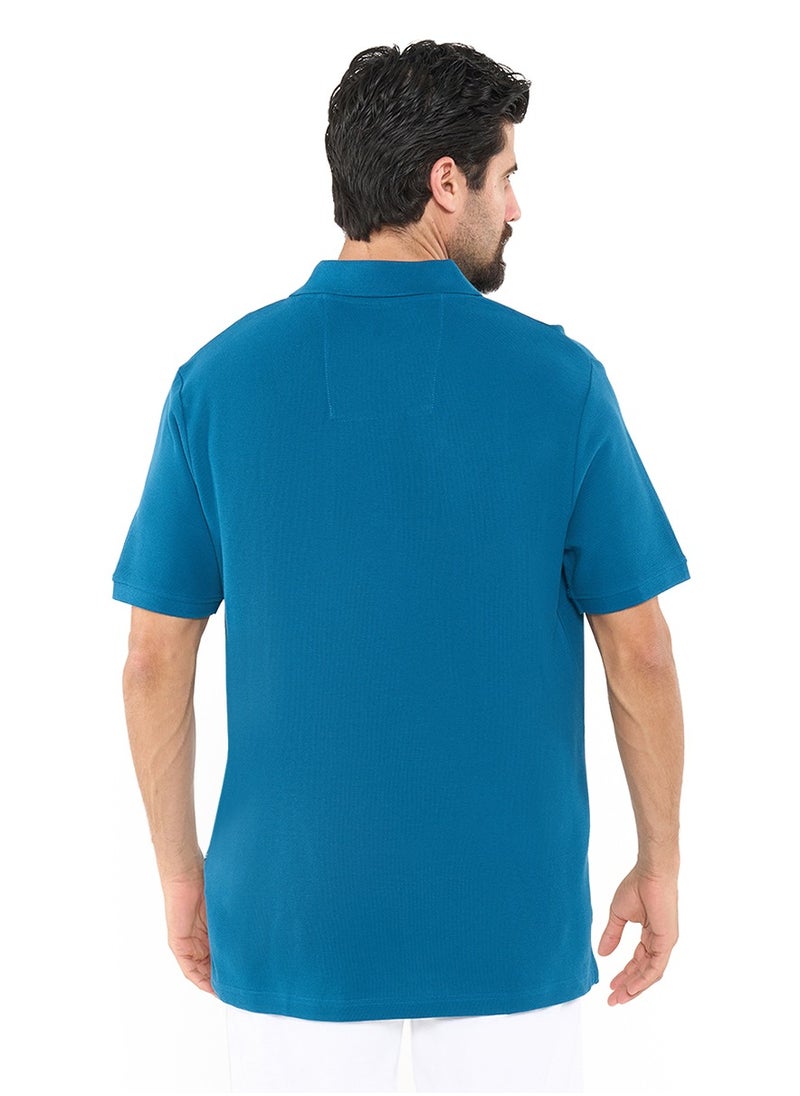 NAUTICA Essential Regular Fit Premium Cotton Logo Polo Shirt  - Image 3