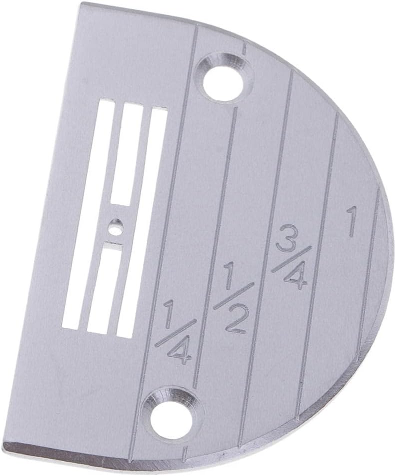 كلاراكو صفيحة إبرة لماكينة خياطة صناعية بإبرة واحدة، فضية، E16 - Image 2