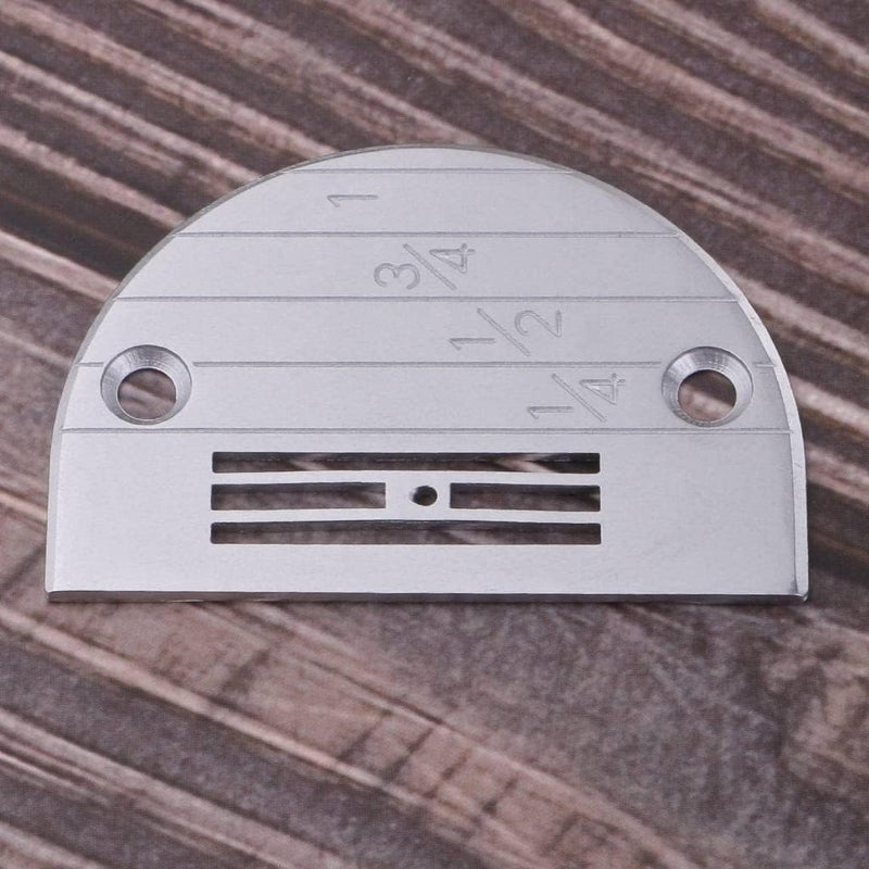 كلاراكو صفيحة إبرة لماكينة خياطة صناعية بإبرة واحدة، فضية، E16 - Image 3