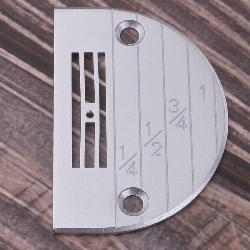 كلاراكو صفيحة إبرة لماكينة خياطة صناعية بإبرة واحدة، فضية، E16 - Image 5