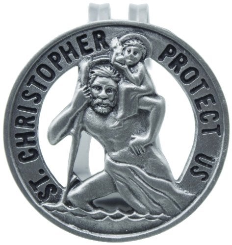 Cathedral Art (Abbey & CA Gift Auto Visor Clip, St. Christopher - Image 2