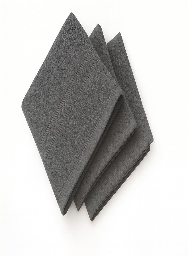 دولار مناشف وجه قطنية ناعمة وعالية الامتصاص ومريحة من دولار، مقاس 30 × 30 سم (عبوة من 3 قطع) - Image 4