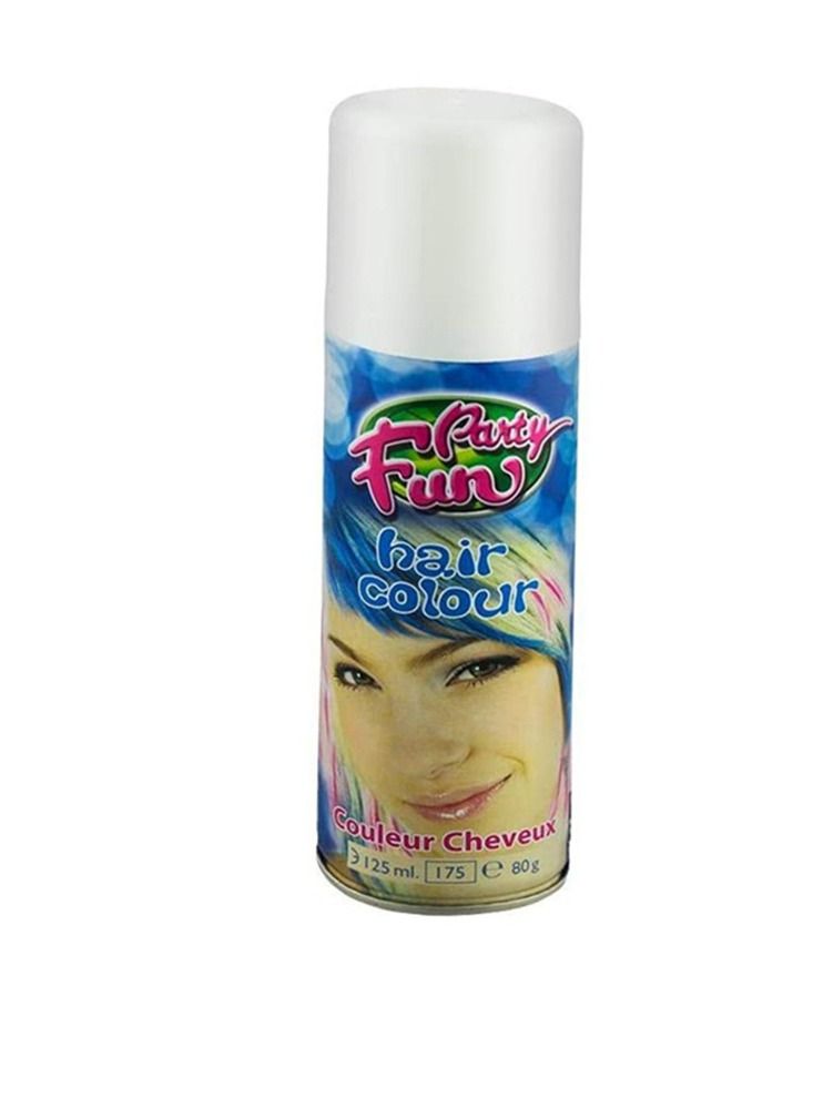 بارتي فن بخاخ تلوين الشعر يونيك بارتي فن 125 مل، أبيض - Image 1