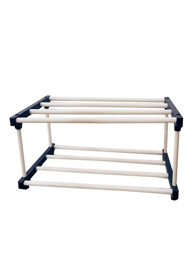 DEMARK 2 Layer Plastic Book Shelf Tall Narrow Storage Rack for Kids and Adults Modern Bookshelf Unit for Nursery, School, Home, and Office, Floor Mount Open - Image 3