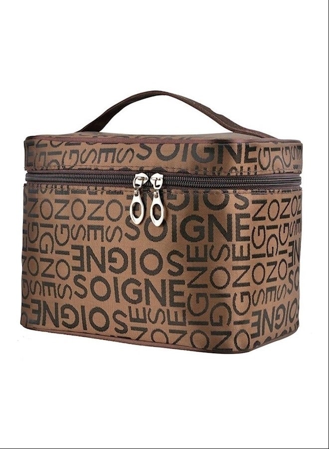 حقيبة مكياج محمولة متعددة الوظائف للسفر والحمام