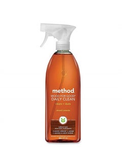 Method Daily Wood Cleaner, Almond, Plant-Based Formula That Cleans Shelves, Tables and Other Wooden Surfaces While Removing Dust & Grime, 28 oz Spray Bottles, (Pack of 1)  - Image 4