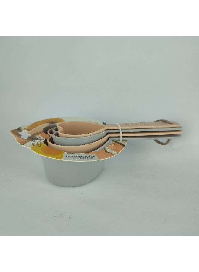 طقم معالق معياريه مكون من 4 قطع -بلاستيك عالى الجوده - Image 3