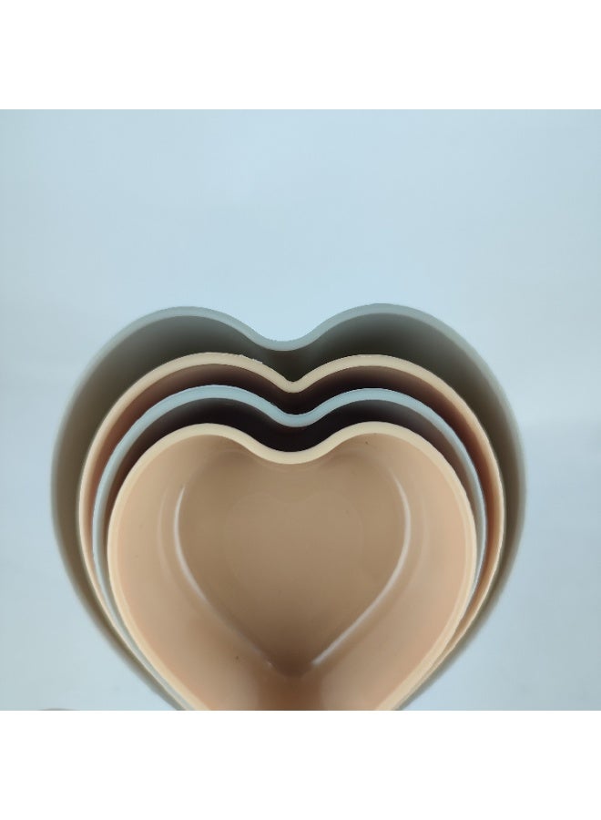 طقم معالق معياريه مكون من 4 قطع -بلاستيك عالى الجوده - Image 4