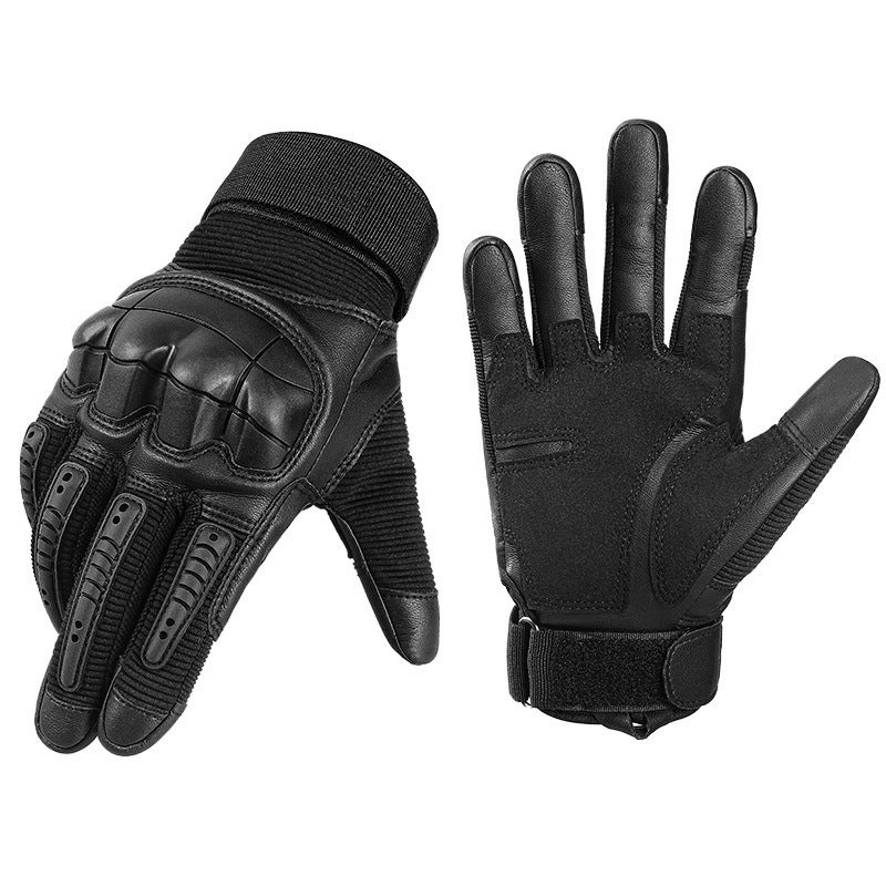 Tactical Full Finger Sports Outdoor Military Fans Sports Multi-Functional Non-Slip Touch Screen Motorcycle Riding Tactical Gloves - Image 4