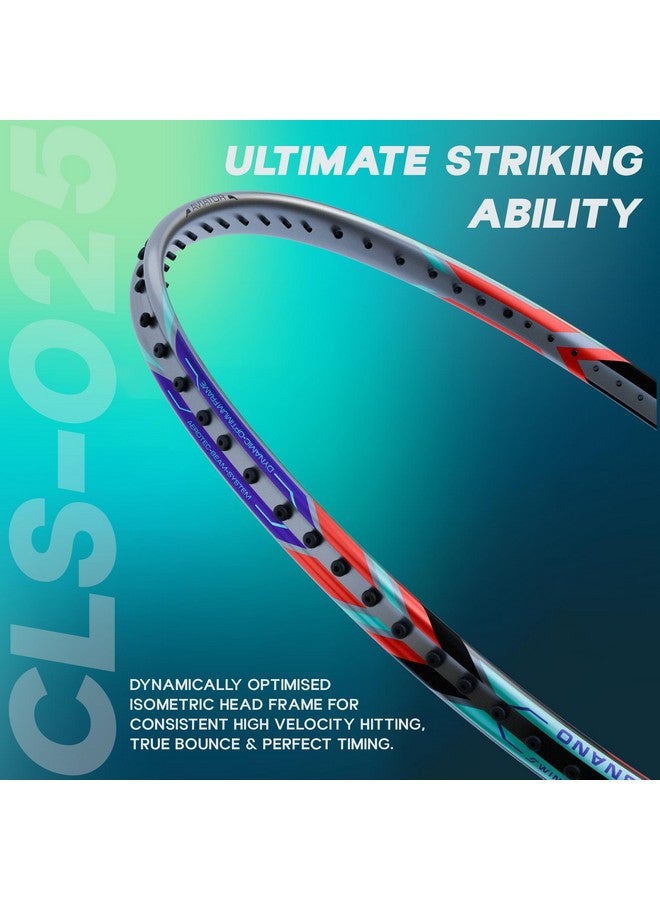 Konex Premium Badminton Racquet with Carbon Shaft | Ultra Durable & Lightweight, Graphite Layered Design | Ideal for Intermediate Players (Pack of 1, with String) Black - Image 3