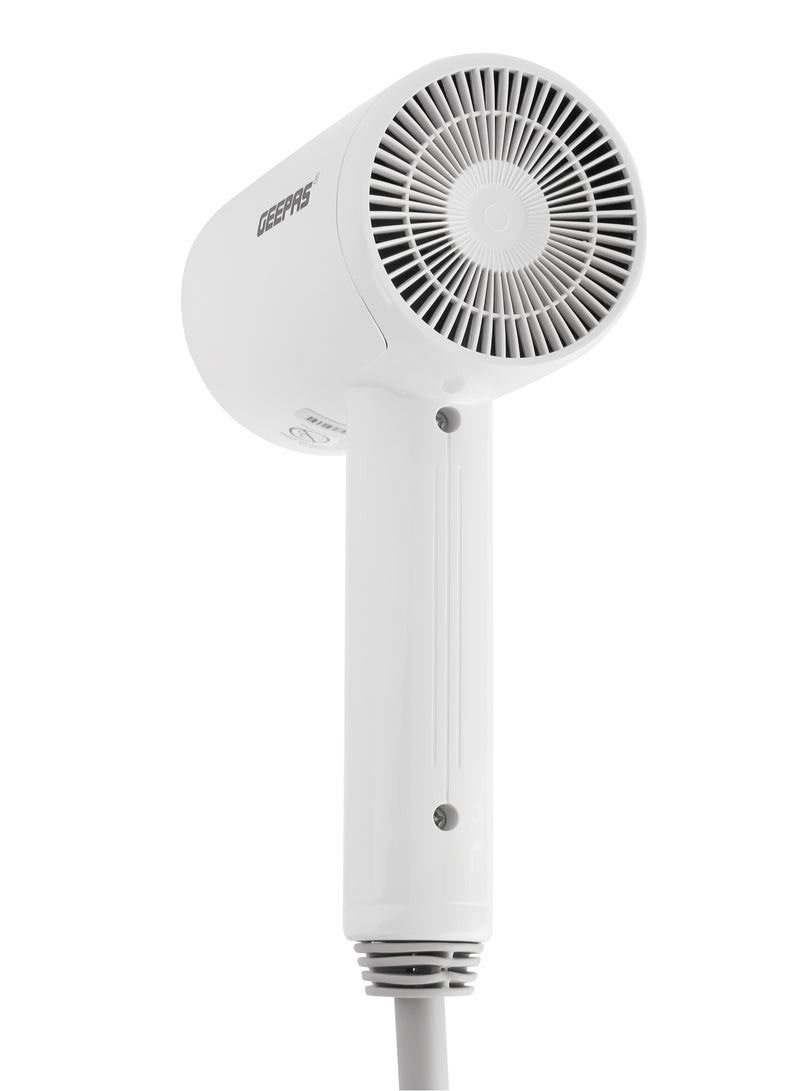 Geepas Wall Mounted Hair Dryer GHD86073, Hot & Cold Wind, Overheat Protection, Constant Temperature, Cool Shot Function, Strong Wind & Quiet Sound, Fast Drying Of Thick Hair, 1200W Power - Image 5
