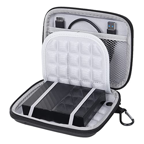 Stealodeal Black Extra Protected 2.5 Inch Hard Disk Case Cover - Image 1