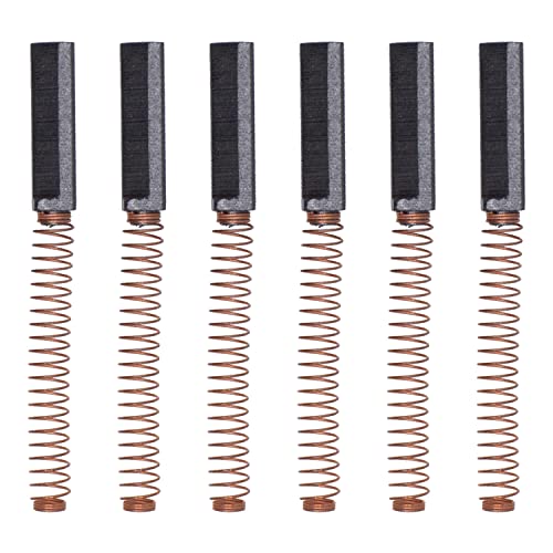 SUUJI 6Pcs W10380496 Carbon Mixer Motor Brushes Replacement For KitchenAid Stand Mixers 9706416 W10260958 WPW10380496 PS3495098 AP5178083 K45 K45SS KSM103 KSM110 KSM150 KSM151 K5 K5SS KP50P KSMC50 KPM50 - Image 1