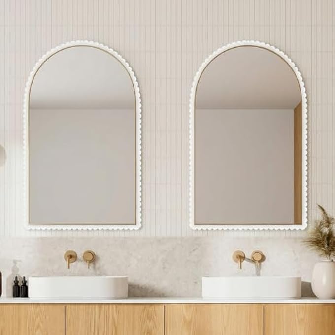 FLEXIBLE MOLDING TRIM PEEL AND STICK FOR WALLS 10FT SCALLOPED DECORATIVE DIY WALL TRIM FOR BATHROOM MIRROR FRAME BORDER BACKSPLASH TILE CEILING CABINET TV WALL EDGE - Image 3