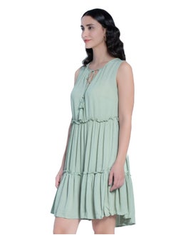 Mint Green Tiered Dress - pzsku/Z88DFE8256B701633AF8BZ/45/_/1726914294/0ba8bf85-eb44-4238-9382-0bf9da59a257