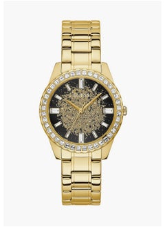 GUESS GUESS Women's Glitter Burst Collection Analog Gold Dial Watch - GW0405L2  - Image 1