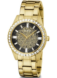 GUESS GUESS Women's Glitter Burst Collection Analog Gold Dial Watch - GW0405L2  - Image 3