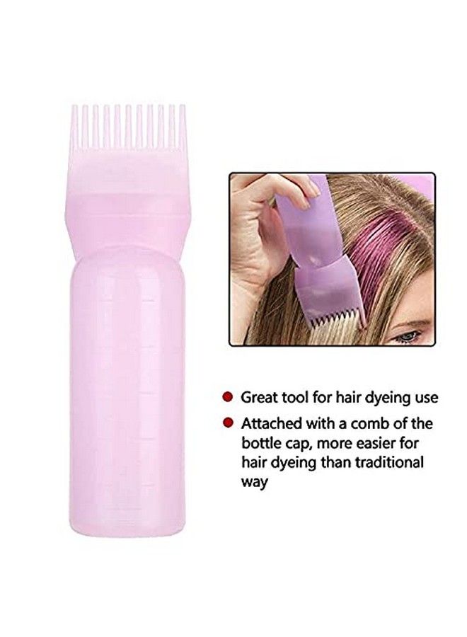 TWIREY Hair Oil Bottle Oil Comb 120Ml Hair Tools Hair Dye Applicator Brush Bottles Styling Tool Hair Coloring (Pack Of 2) - Image 4