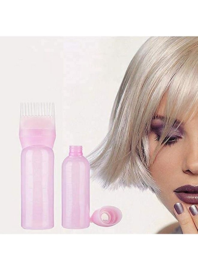 TWIREY Hair Oil Bottle Oil Comb 120Ml Hair Tools Hair Dye Applicator Brush Bottles Styling Tool Hair Coloring (Pack Of 2) - Image 5