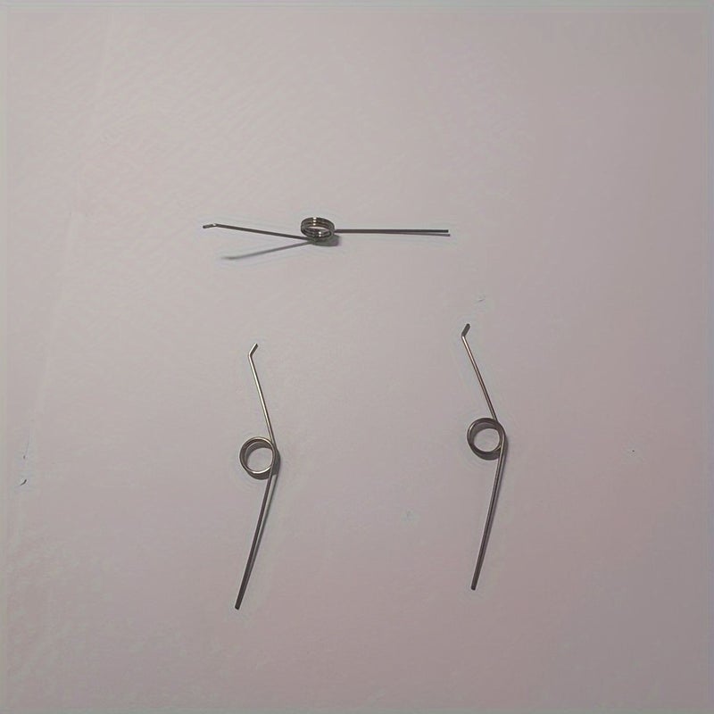 10pcs Stainless Steel Trash Can Springs 0.8mm 2.2mm 26mm 31.5mm Lid Closure - Image 2