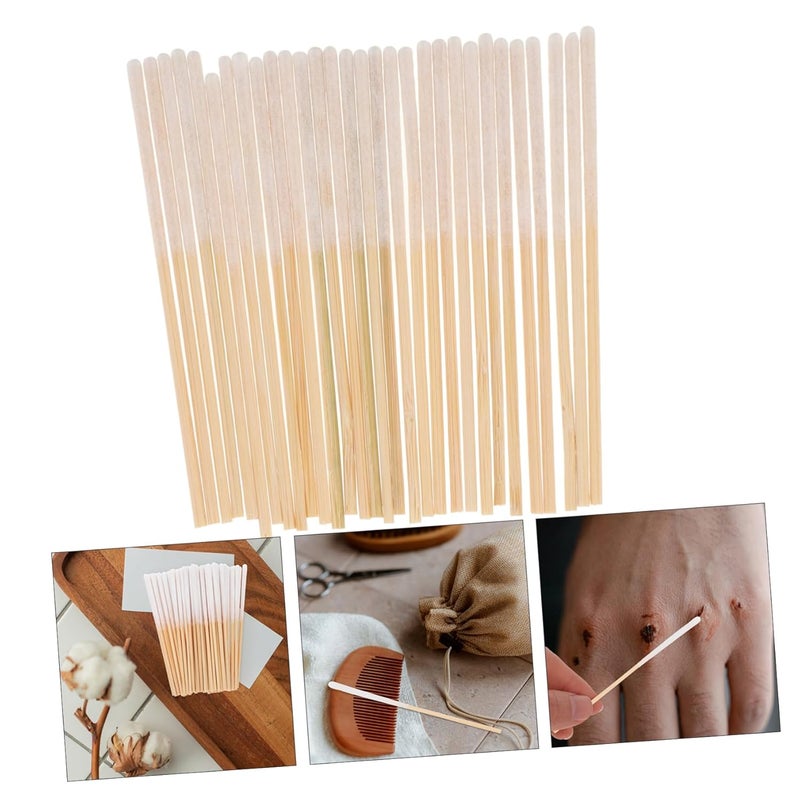 150 قطعة من أعواد القطن الطويلة لمكياج تمديد الرموش وأعواد التنظيف القابلة للتصرف - Image 5