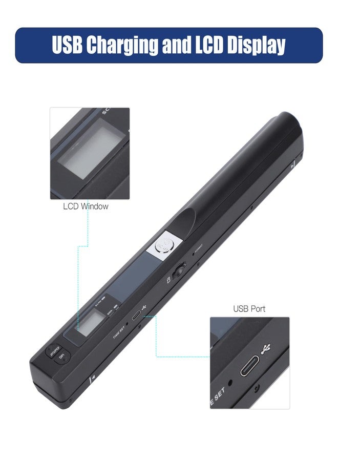 Zyyini Portable Scanner, 900DPI Scanner Pen, Drive‑ Scanning Equipment, for Home or Office Use - Image 3
