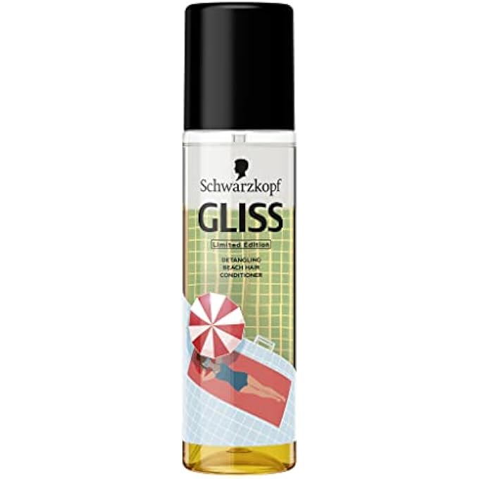 Gliss SCHWARZKOPF CONDITIONER NO RINSE SUMMER REPAIR EXPRESS SPRAY FOR STRESSED HAIR FROM SUMMER WITH FLOWER ESSENCE, 200 ML - Image 1