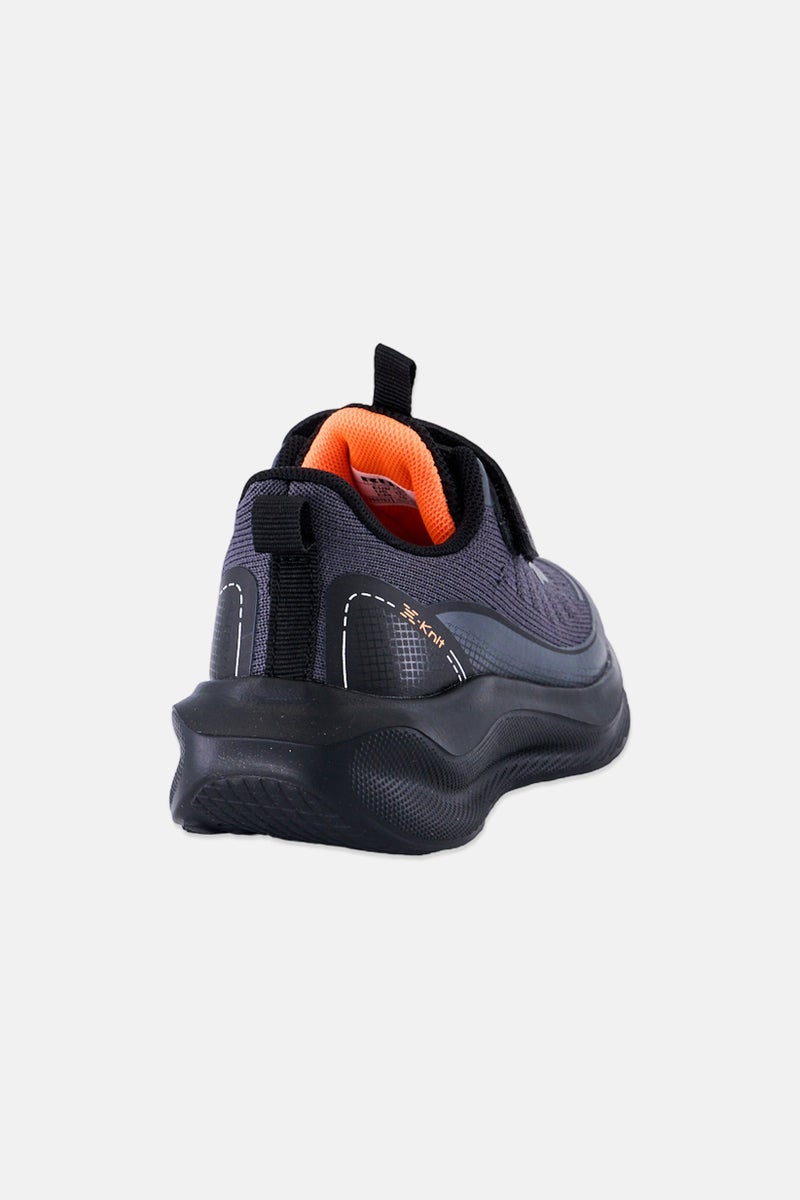 RBX Toddlers Boy Brand Logo Velcro Closure Outdoor Shoes, Grey - Image 4