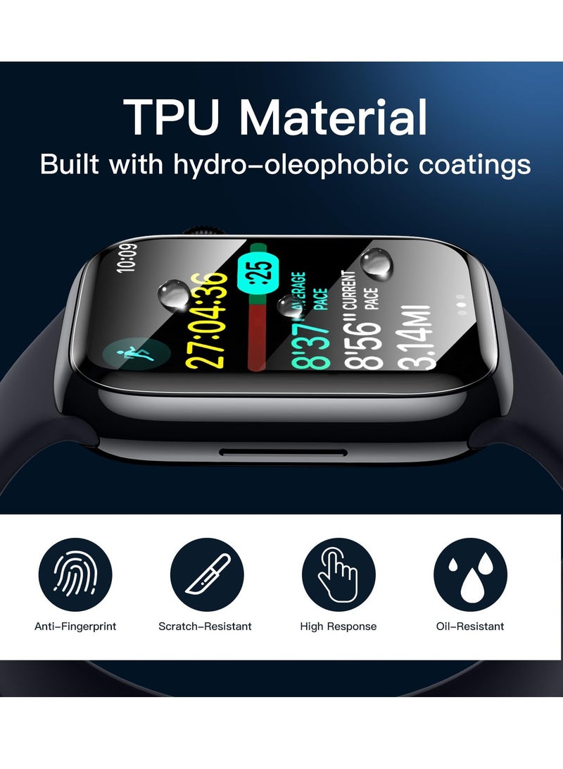phomemo Screen Protector for Apple Watch Series 10 42mm, Self-Healing Flexible TPU Film, Anti-Scratch HD Clear, 3-Pack - Image 5