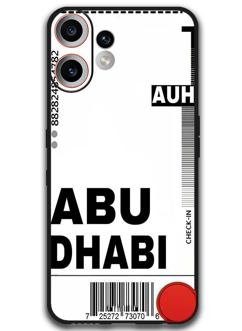 Theodor Case Compatible with Nothing CMF Phone 2 Pro 6.77 Inch Protection Shockproof Bumper Cover AUH boarding pass - Image 1