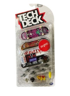 Tech Deck Tech Deck Fingerboards Ultra DLX 4-Pack 96mm - 1 Piece, Assorted / Style May Vary  - Image 3