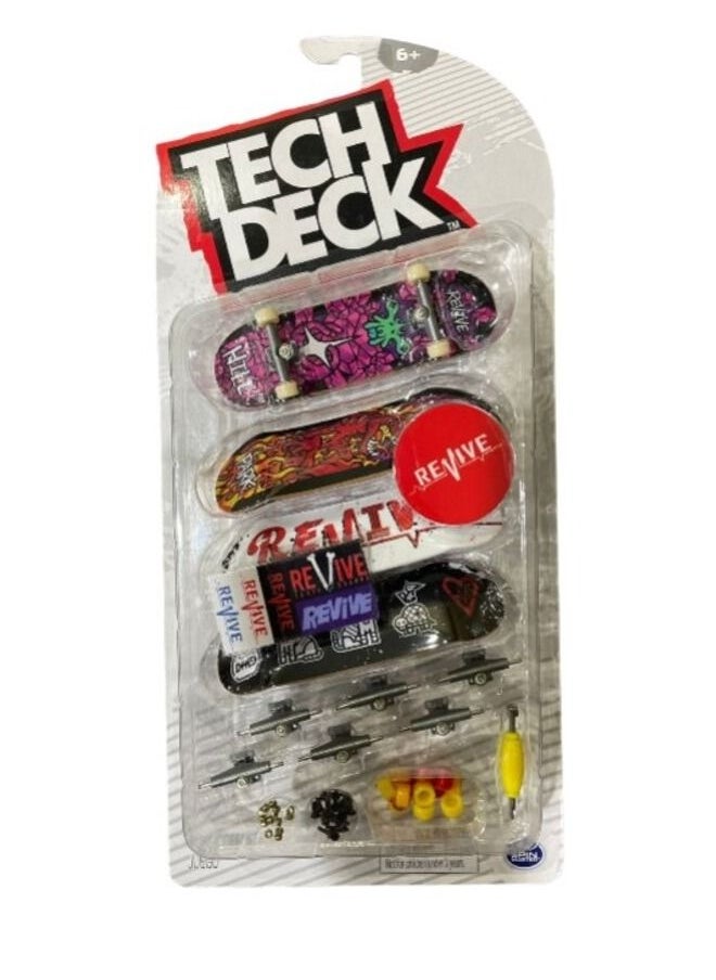 Tech Deck Tech Deck Fingerboards Ultra DLX 4-Pack 96mm - 1 Piece, Assorted / Style May Vary  - Image 3