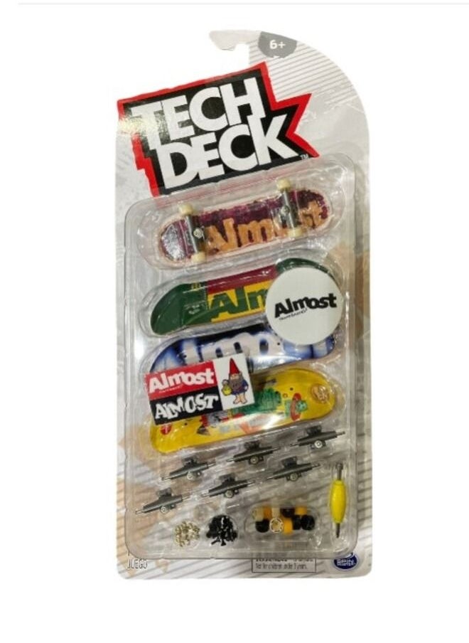 Tech Deck Tech Deck Fingerboards Ultra DLX 4-Pack 96mm - 1 Piece, Assorted / Style May Vary  - Image 2