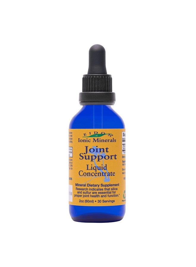 Eidon Ionic Minerals Joint Support Supplement Liquid Concentrate - Contains Ionic Silica and Sulfur, Joint Support Drops, Stronger Hair, Skin, and Nails, Bioavailable, No Preservatives - 2 oz - Image 1
